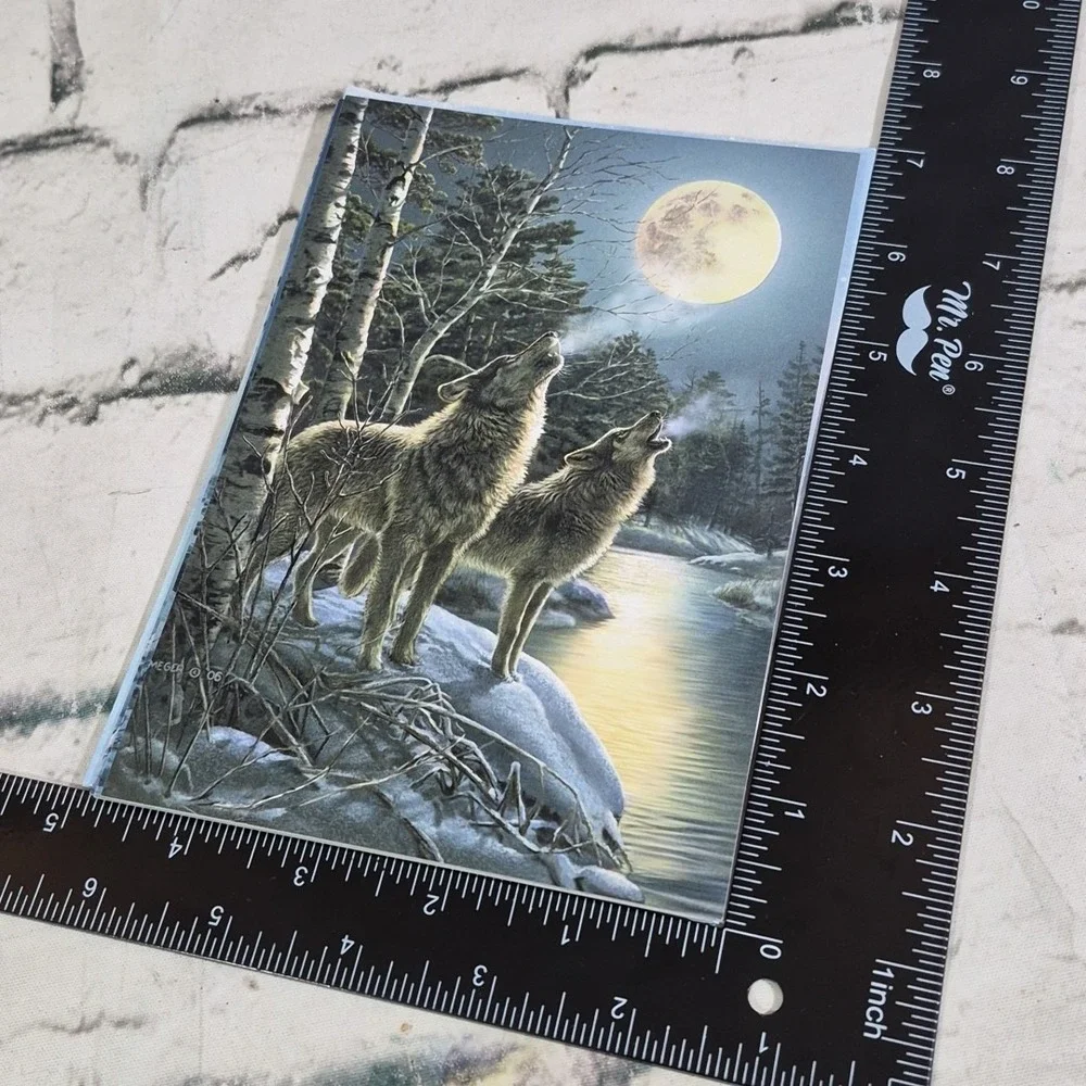 Leanin Tree Christmas Cards Lot Of 4 All Different Alaska Wildlife